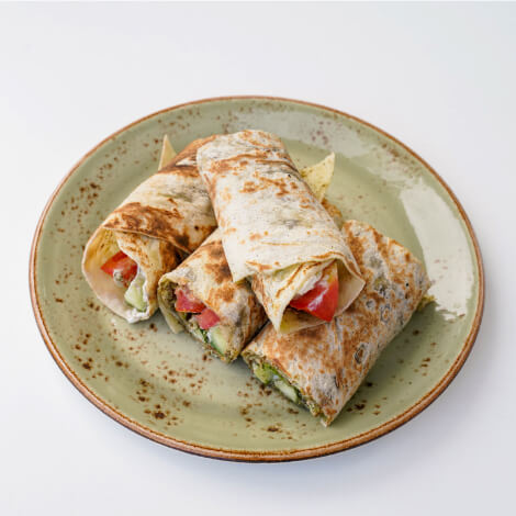 Sajj wraps at phatMILK
