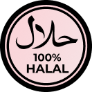 100% Halal certified
